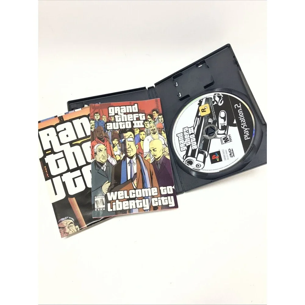 Grand Theft Auto III for Sony PlayStation 2 PS2 | 3 - COMPLETE